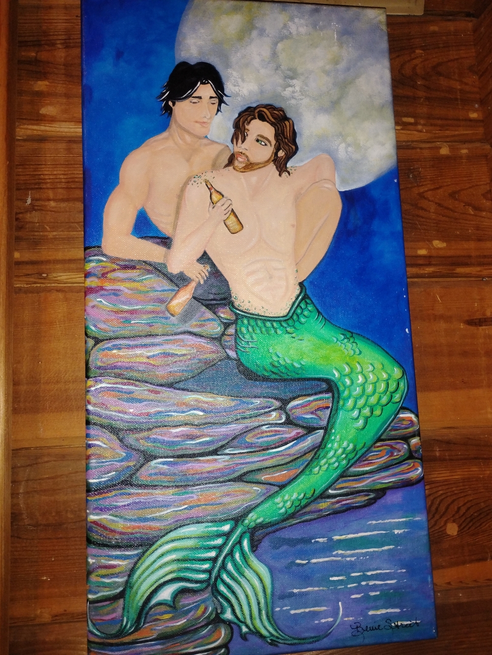 Queer Mermen By The Moon